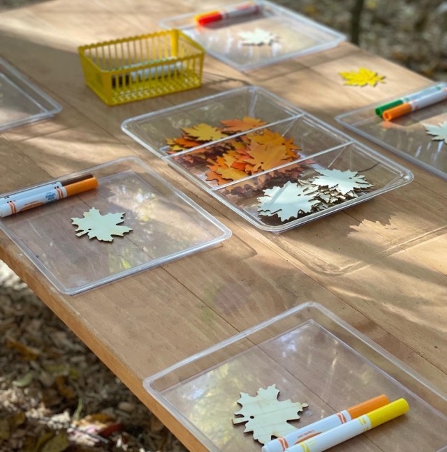 Mark Making in the Outdoor Classroom – April's Teaching Tree